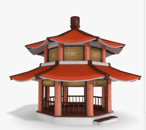 Pagoda giapponese per L'Estro dell'Artista