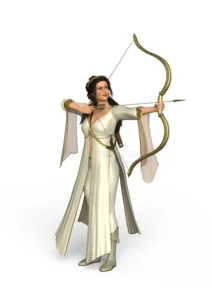 Artemide con arco per L'Estro dell'Artista