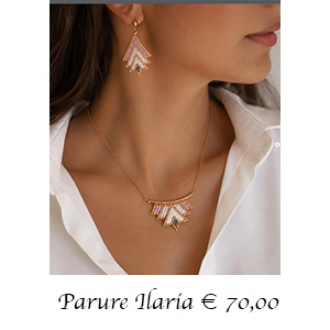 Parure Ilaria disponibile su ordinazione ad € 70,00 Parure Ilaria 003 per la Bigiotteria-Mosaico